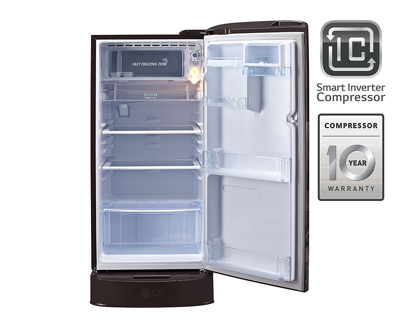 LG GL-D221AHAI. Direct-cool Single-door Refrigerator 215 Ltrs