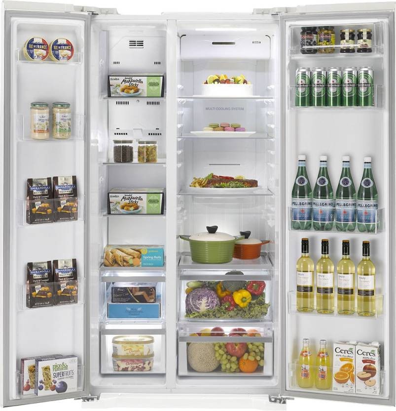 LG GCB207GPQV, 581 L Frost Free Side by Side Refrigerator 