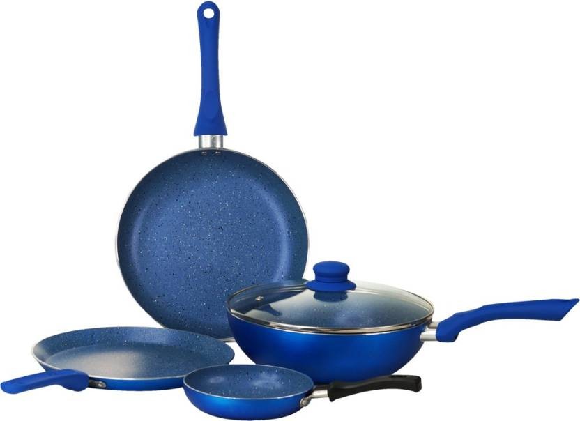 Wonderchef Royal Velvet Blue Set Of 4 Pcs