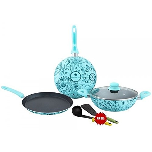 Wonderchef Oscar Blu Doppio set of 4 pcs