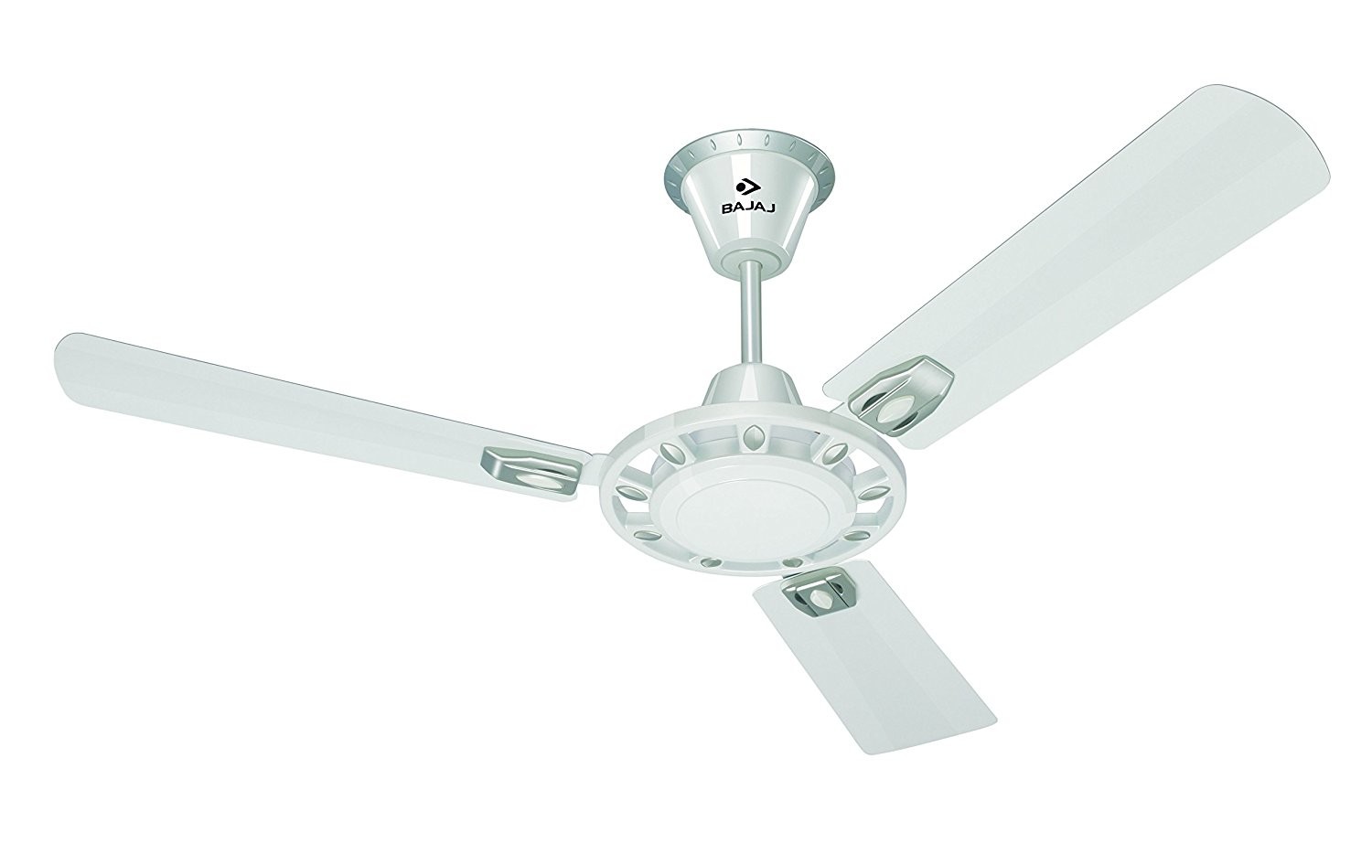 Bajaj Cruzair Decor 1300mm Ceiling Fan (Silky White) 