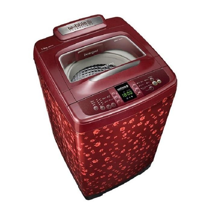 Samsung WA75F4H6QWP TL 7.5 Kg Fully Automatic Top Loading Washing Machine