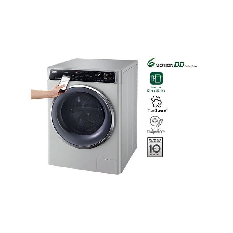 LG FH4U1JBHK6N 10.5 Kg Fully Automatic Front Loading Washer Dryer