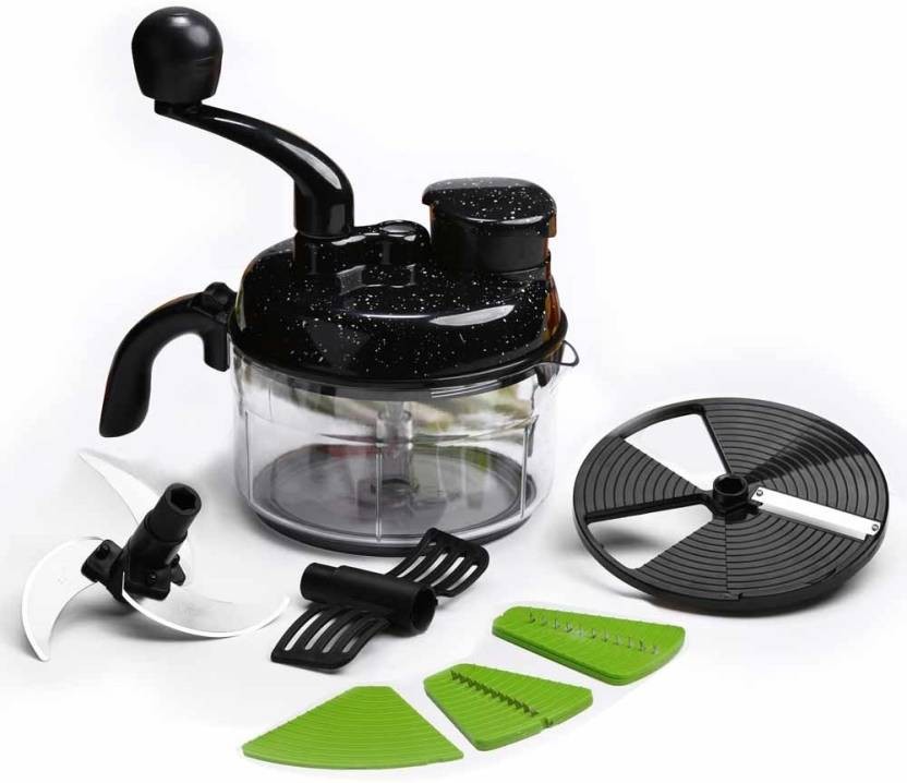 Wonderchef Black Plastic Turbo Dual Speed Food Processor