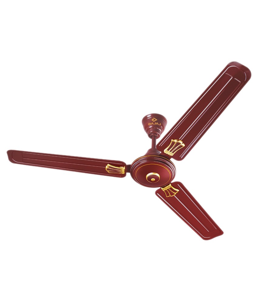 Bajaj 1200 mm New Bahar Deco Ceiling Fan Brown