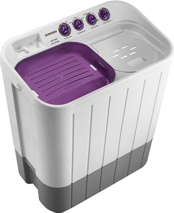 SAMSUNG 6.5 kg Semi Automatic Top Load Washing Machine  WT655QPNDRP