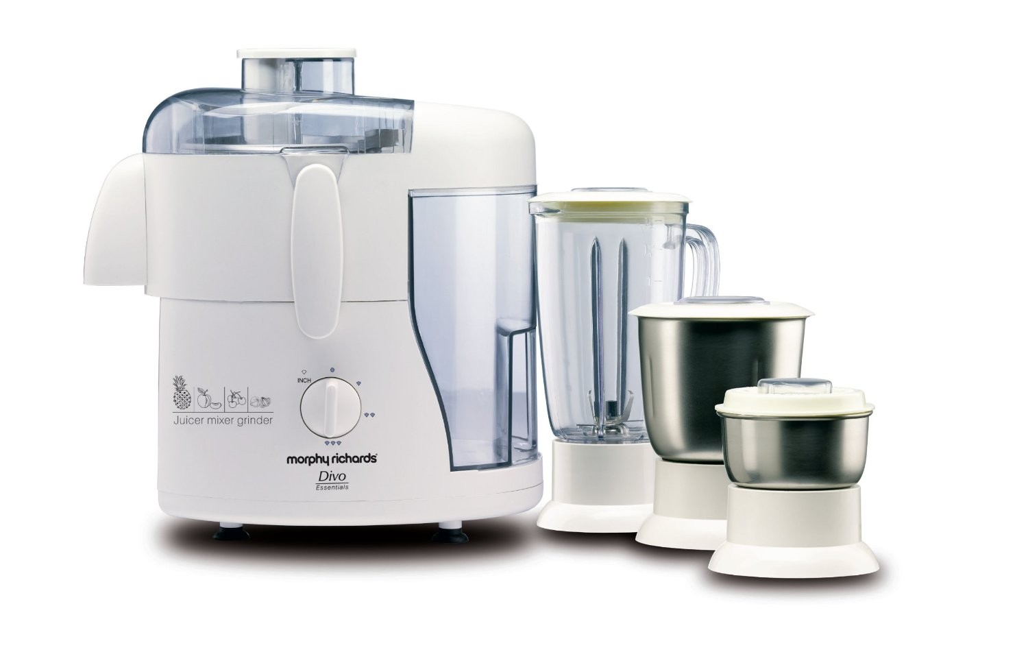 Morphy Richard Divo Essentials Juicer Mixer Grinder 3 Jar