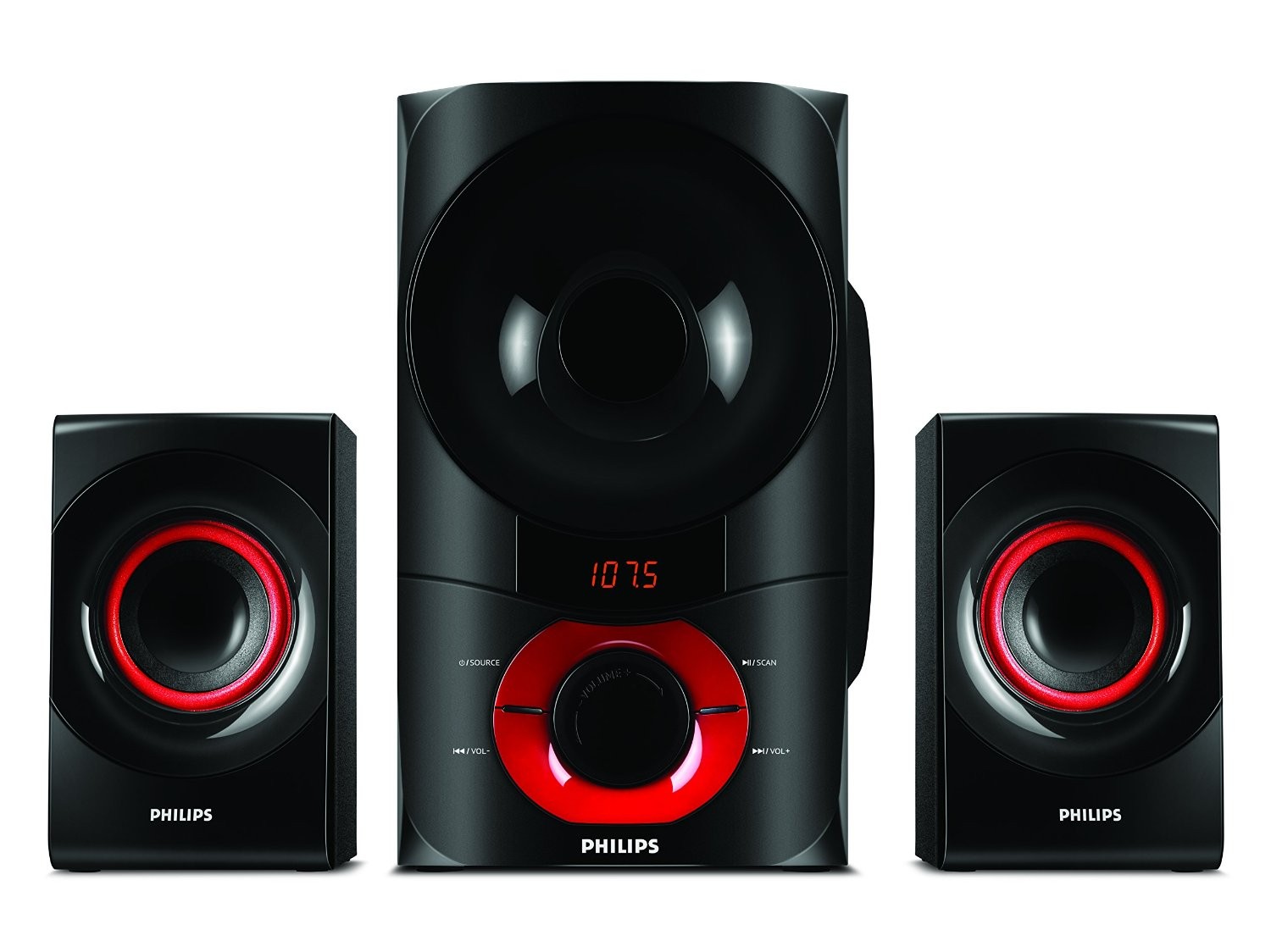 Philips IN-MMS6060F/94 2.1 Multimedia Speakers 6000W
