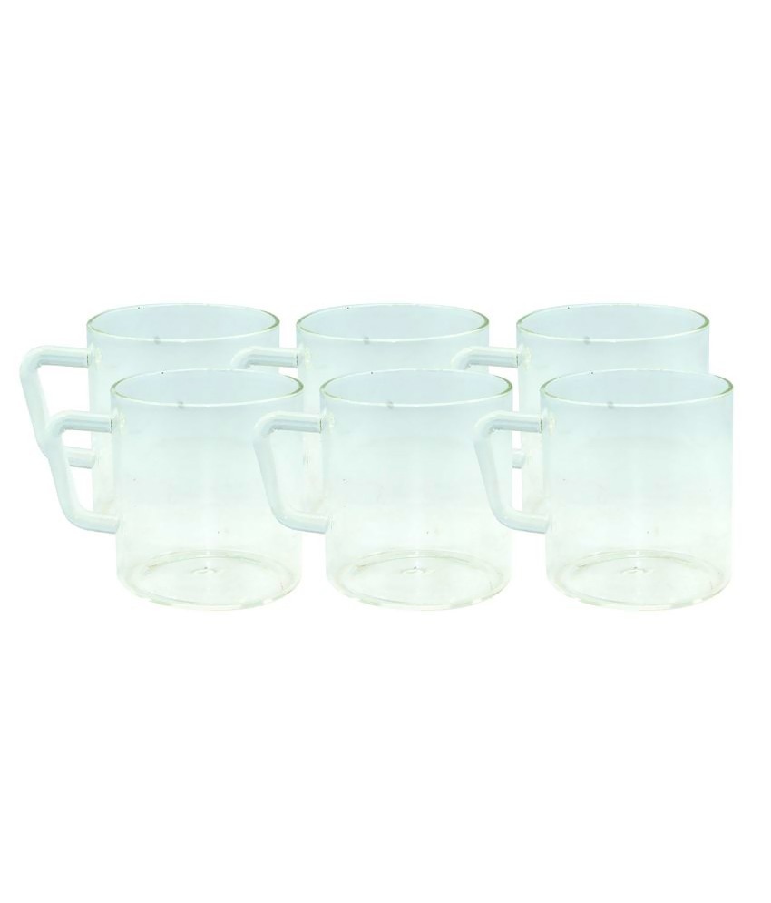 Borosil Classic Mugs Set Of 6