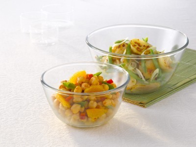  Borosil Set Of 2 Mixing Bowl(1.3 + 1.7)L 	