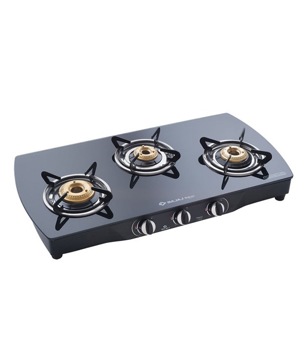 Bajaj Cooktop CGX9 SS 3 Burner