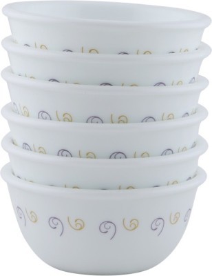 Corelle India Impression violet dance katori set Glass Bowl Set