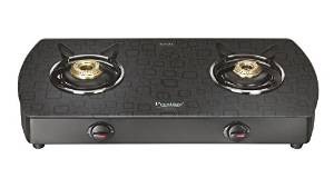 Prestige Premia 2 Burner Glass Top GTS 02 (D)