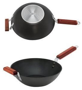 Hawkins Futura Deep Fry Pan IQ73 3L (Stir Fry Wok)(Flat Bottom)