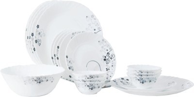 La Opala Diva Laopala Diva Mystrio Black 19 Pcs Dinner Set 