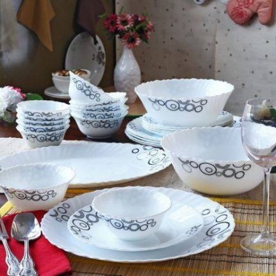 LaOpala Misty Drops Pack of 33 Dinner Set