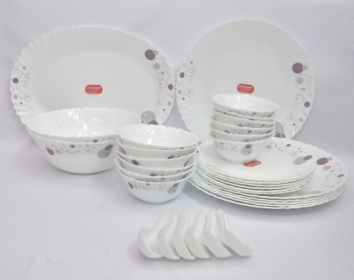 LaOpala Purple haze Pack of 33 Dinner Set