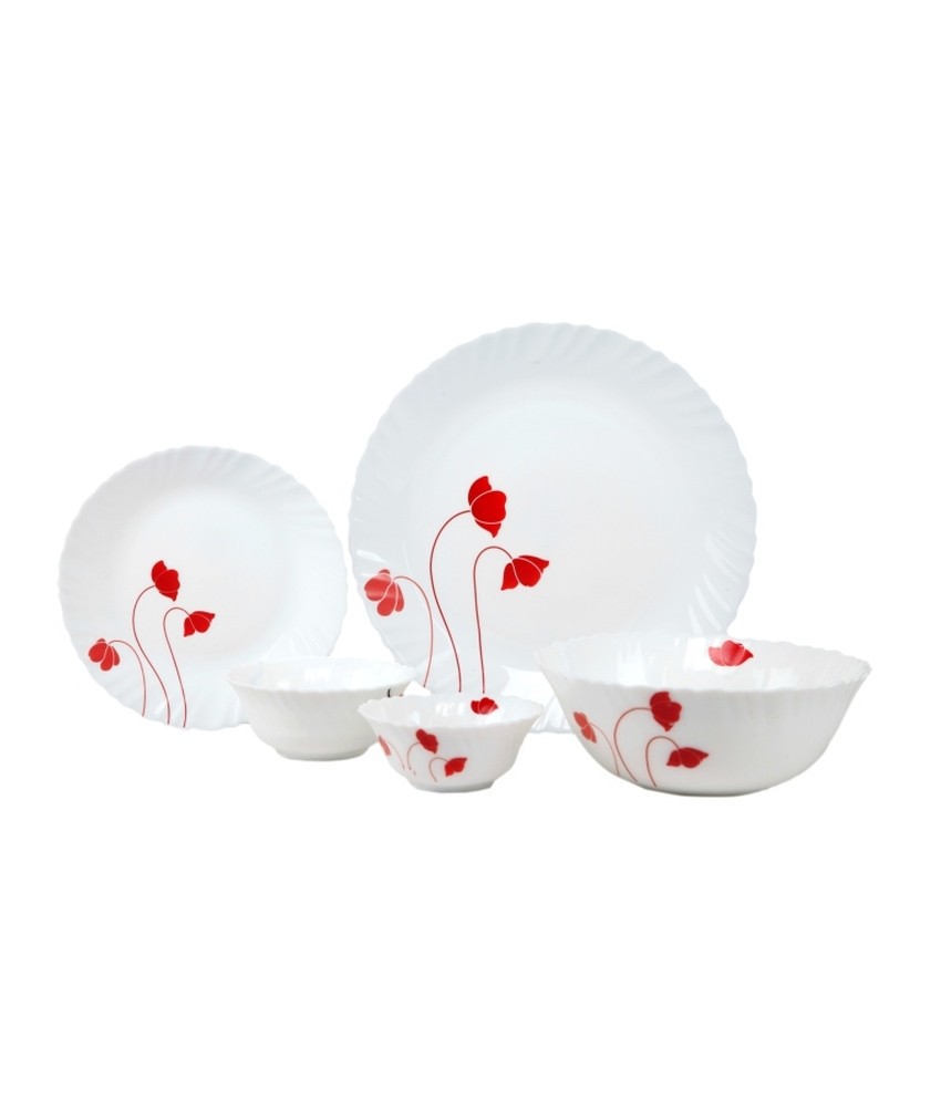 Larah 27 Pcs Dinner Set Fluted Aphrodite