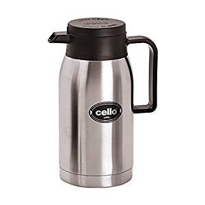 Cello Livia Stainless Steel Flask, 750ml, Silver