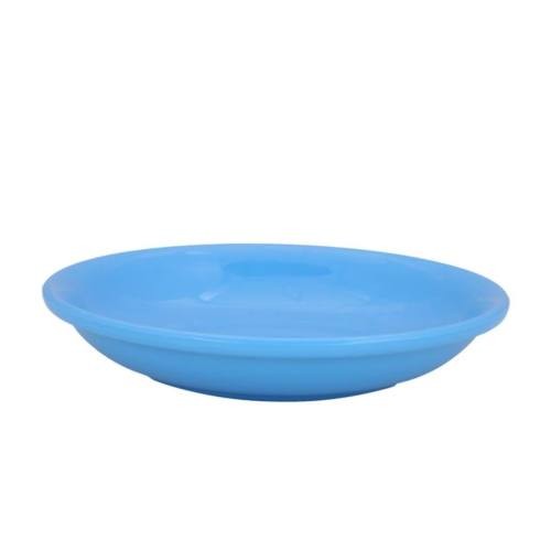 MILTON MELAMINE DAHI VADA PLATE BLUE 6'
