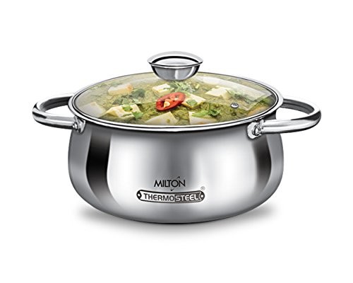 Milton Monarch 1500ml Steel Casserole 
