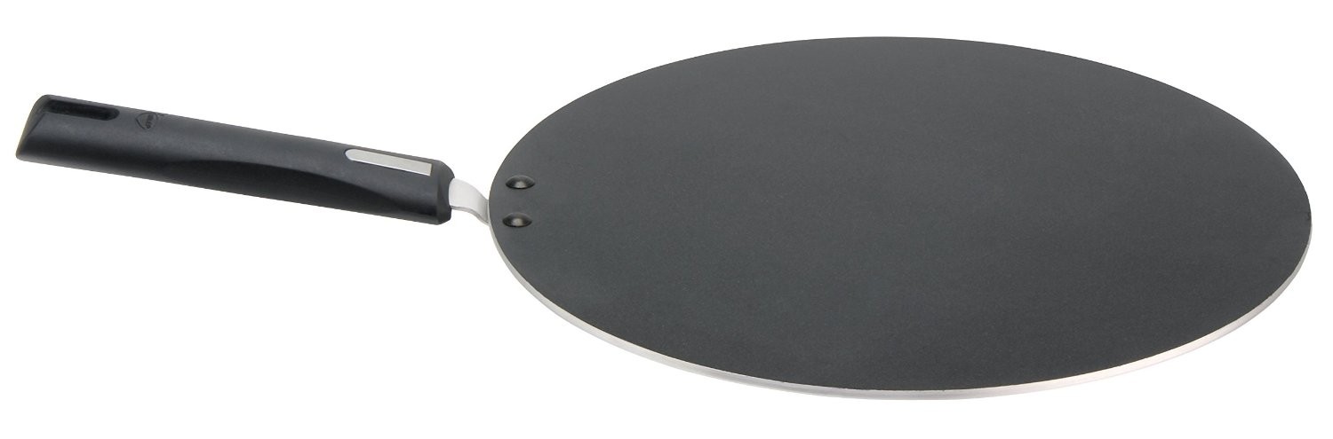 Nirlep Selec+ Flat Tawa, 290mm, Black