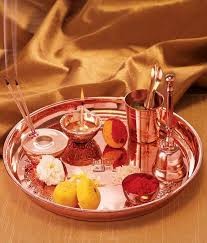 Borosil puja Thali Copper