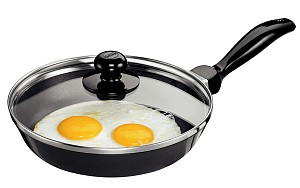 Hawkins Futura Frying Pan Q12 With Glass Lid