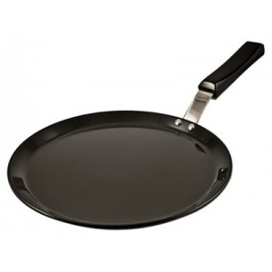 Hawkins Futura Flat Tava Q46 (26 cm, 4.88 mm) With Plastic Handle