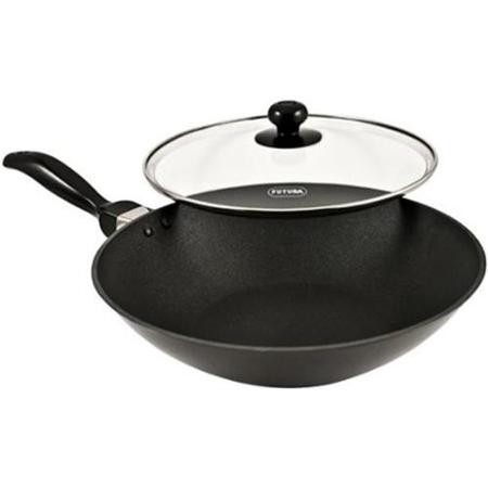 Hawkins Futura Deep Fry Pan Q72 2L with Glass Lid