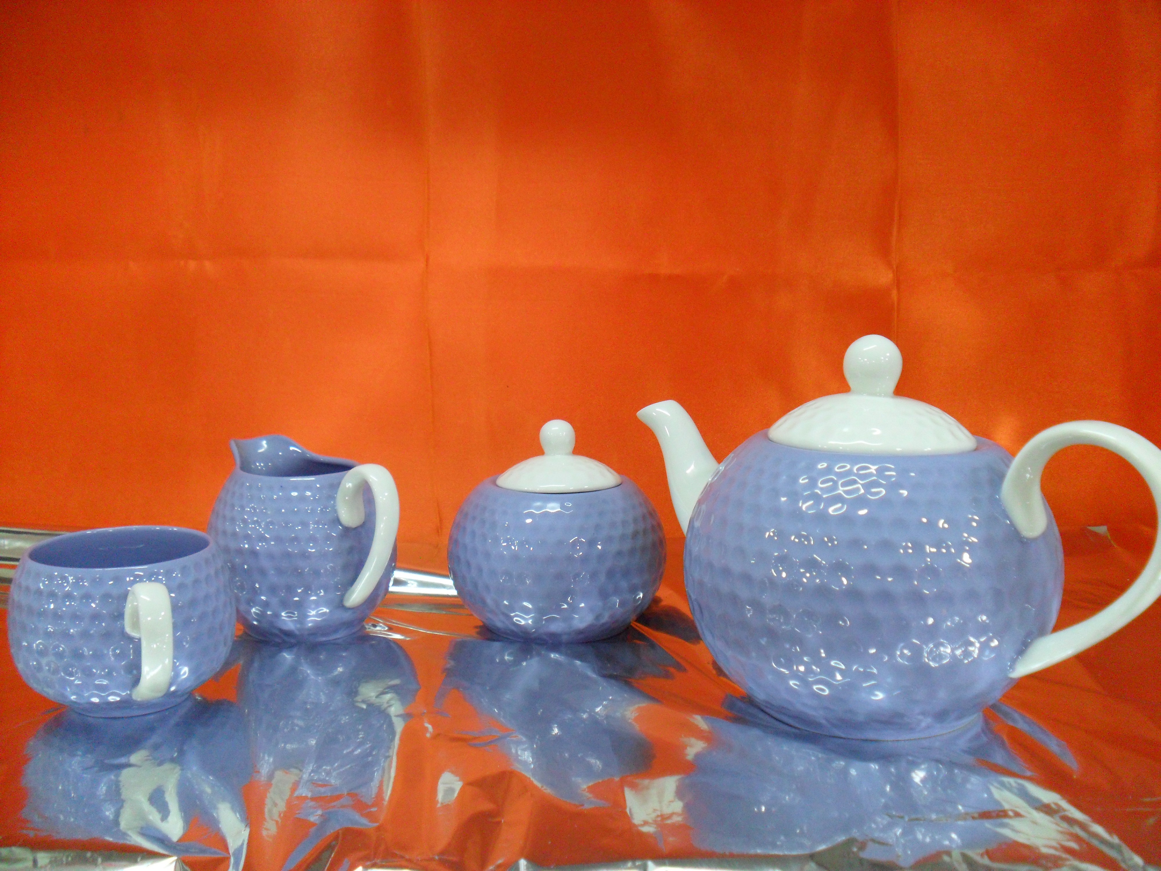 Hi Luxe Gold  Tea Set