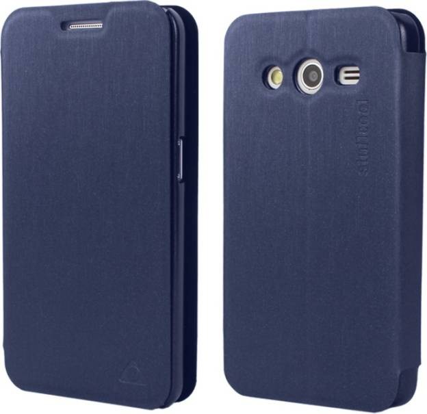 Samsung Galaxy S Duos 3 Stuffcool Flip Case Cover  - Black