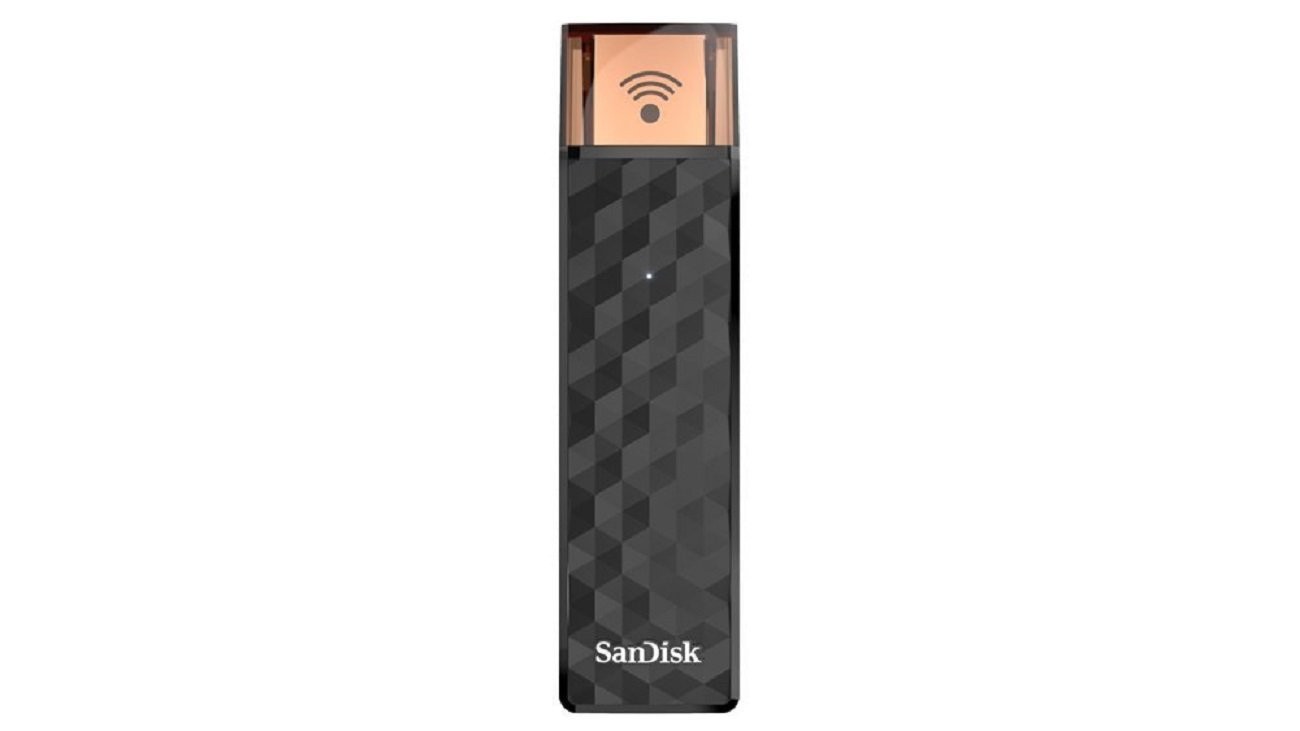 SanDisk Connect Wireless Stick 32 GB Pen Drive(Black)