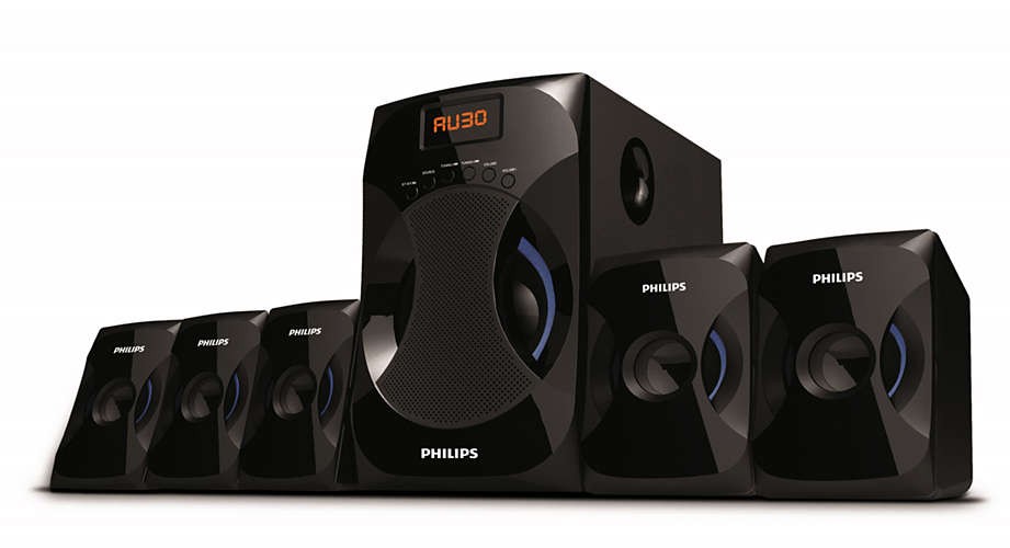 Philips SPA4040B/94 Multimedia Speaker System