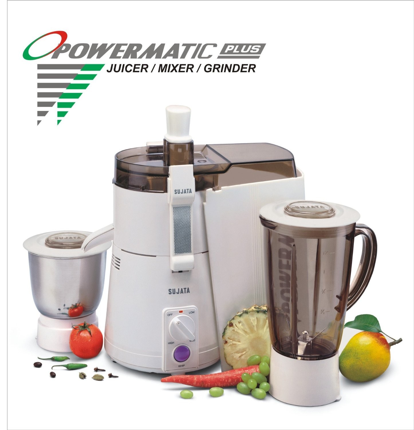Sujata Powermatic Plus Juicer Mixer Grinder