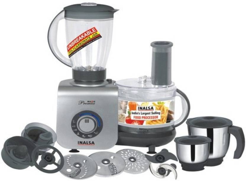 Inalsa Maxie Premia 800 W Food Processor 