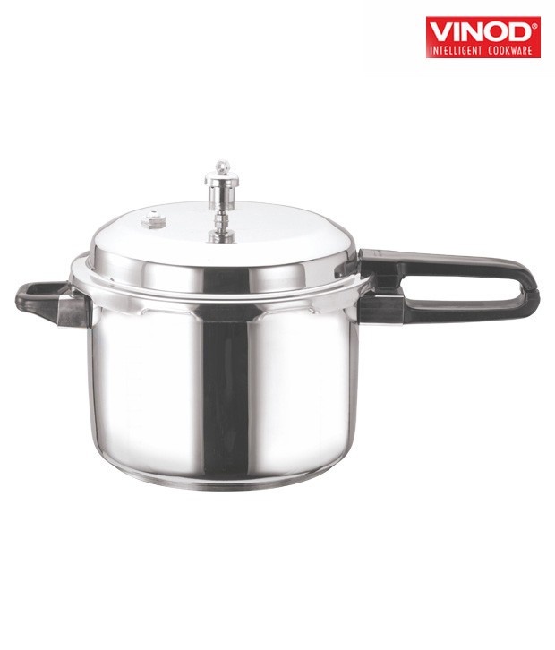 Vinod 5 Ltr Stainless Steel Sandwich Bottom Pressure Cooker With Lid