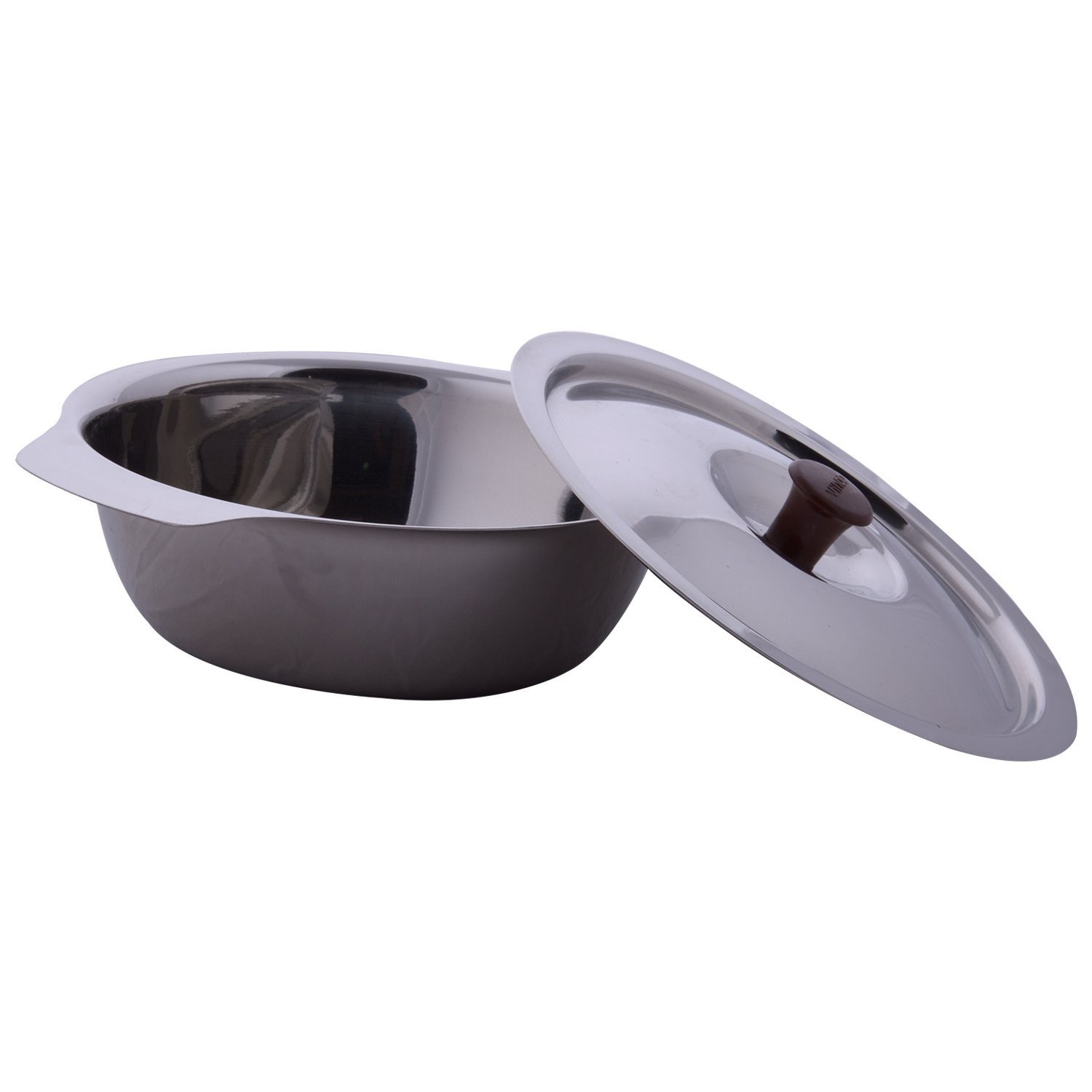 Vinod Royal Veg Steel Serving Dish Jumbo 1700 ml