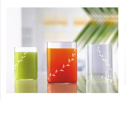Borosil Krip White Large Set of 6 350 ML
