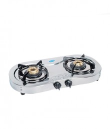 Glen 2 Burner Stainless Steel Cooktop GL 1025 SS HF