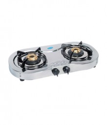Glen 2 Burner Stainless Steel Cooktop GL 1025 SS Ai