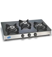 Glen 3 Burner Glass Top Cooktop GL 1032 GT Ai