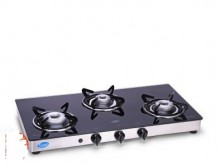 Glen 3 Burner Glass Top Cooktop GL 1033 GT XL