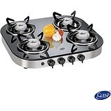 Glen 4 Burner Glass Top Cooktop GL 1046 GT AI