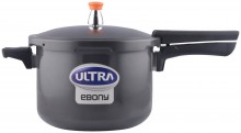 Ultra Ebony 5 Litre Hard Anodized Pressure Cooker 
