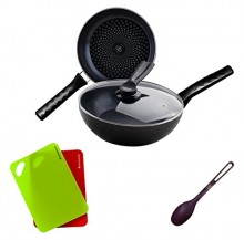 Wonderchef Non-Stick Forged Diamond Cookware Set 3 Cookware Sets