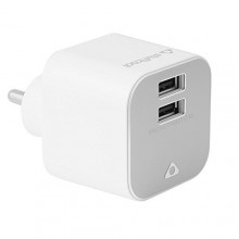 Stuffcool 3.4A Dual USB Mobile Charger Zenit for iPad, iPhone, iPod, Smartphone