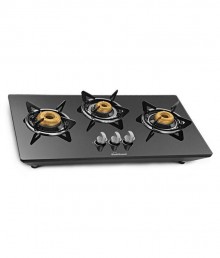 Sunflame CT HOB 3 Burner Auto Hob Top