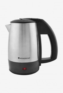 Wonderchef Prato Electric Kettle 0.5L, silver and black