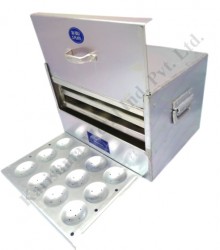 Karishma  Commercial Aluminum Idli Cooker Square